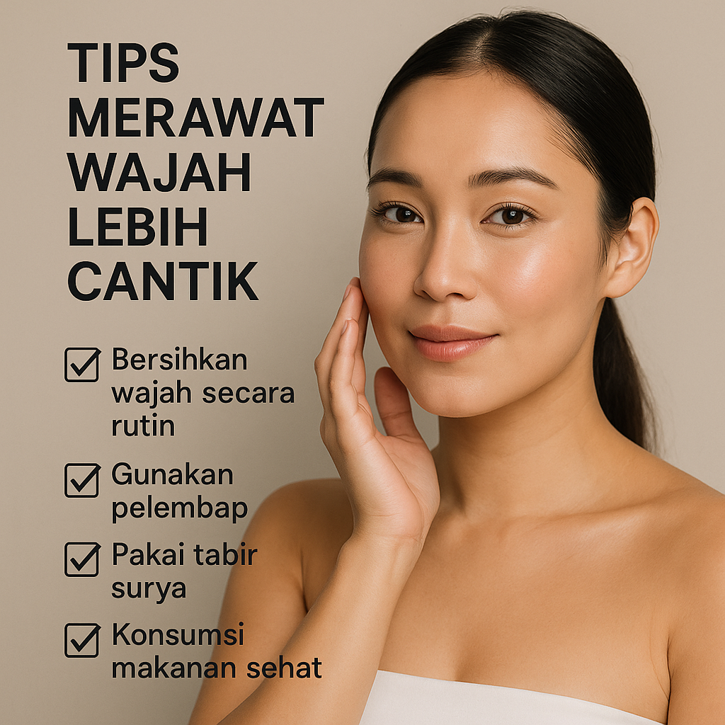 Tips Merawat Wajah agar Lebih Cantik