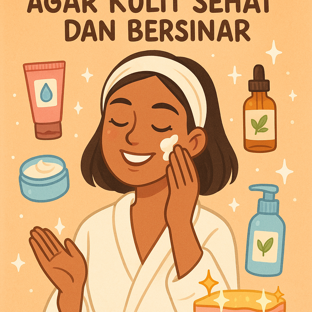 Cara Mudah Merawat Wajah Agar Kulit Sehat dan Bersinar