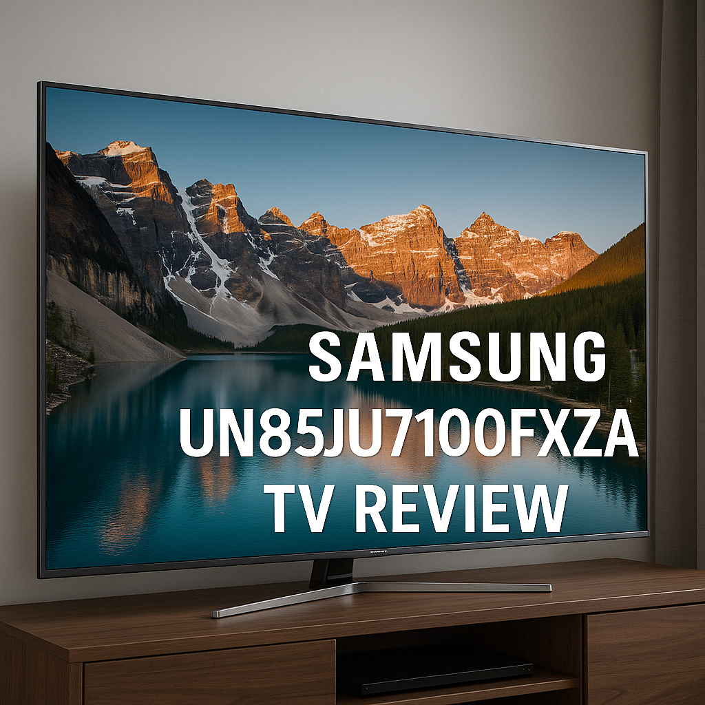 Samsung UN85JU7100FXZA TV: A Human's Deep Dive!