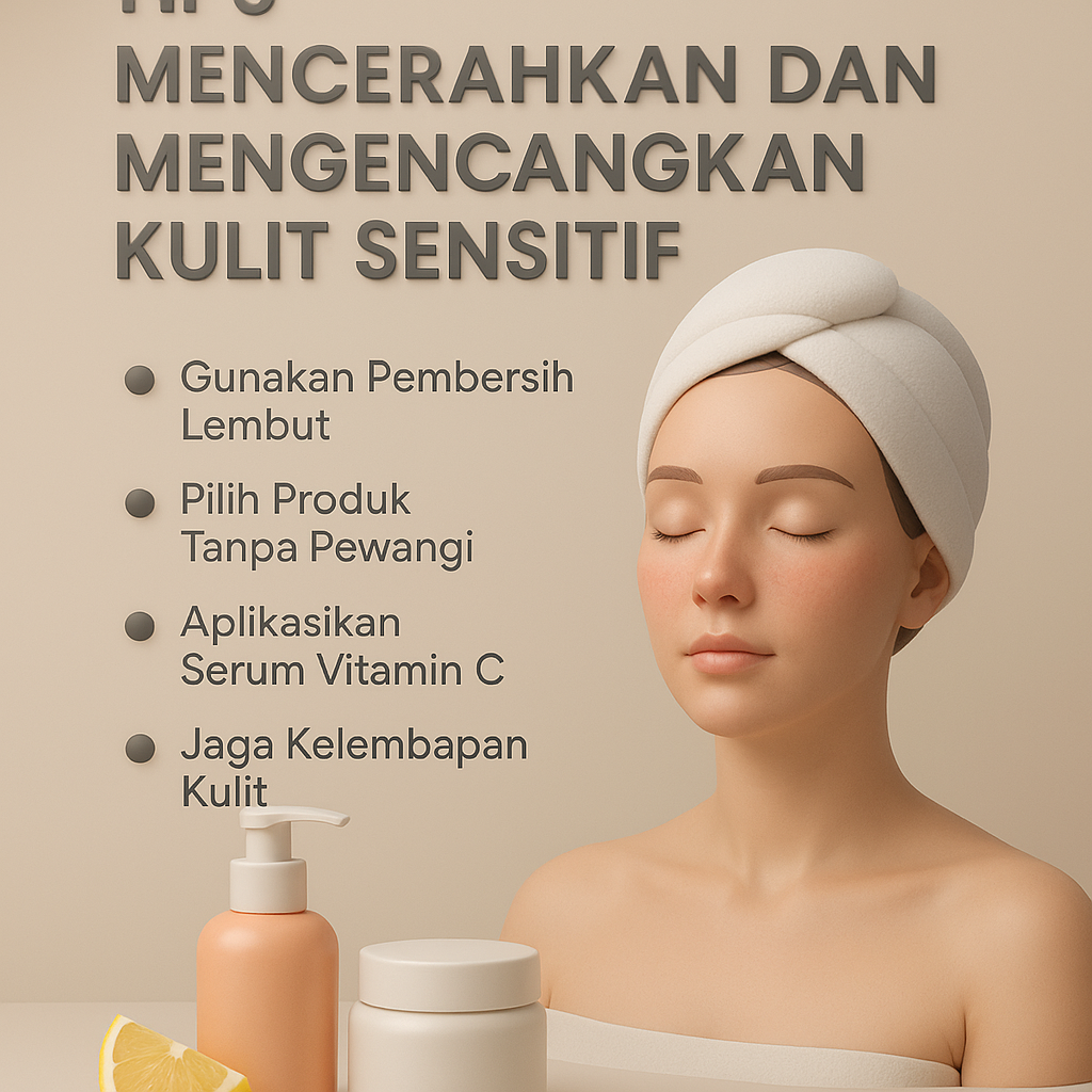 Tips Mencerahkan dan Mengencangkan Kulit Sensitif: Rahasia Kulit Sehat dan Bersinar
