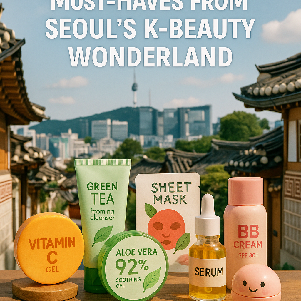 Must-Haves from Seoul's K-Beauty Wonderland